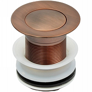 Донный клапан Bronze de Luxe R01 click-clack Plum