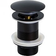Донный клапан Bronze de Luxe Scandi 21971/1B click-clack Черный матовый