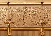 Керамический декор Petracers Grand Elegance Unicorni Crema A B UNIC A 02  12,5x20 см-1