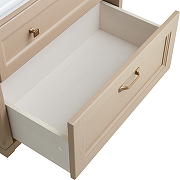 Комплект мебели для ванной ASB-Woodline Толедо 85 Капучино-10