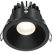 Встраиваемый светильник Maytoni Downlight Zoom DL034-01-06W4K-D-B Черный