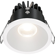 Встраиваемый светильник Maytoni Downlight Zoom DL034-01-06W3K-D-W Белый