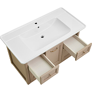 Комплект мебели для ванной ASB-Woodline Толедо 105 Капучино-6