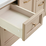 Комплект мебели для ванной ASB-Woodline Толедо 105 Капучино-10