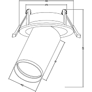 Потолочный светильник Maytoni Ceiling & Wall Focus S C048CL-U-1W Белый-8