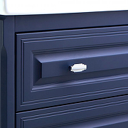 Комплект мебели для ванной ASB-Woodline Кастелло 100 Пейна (Синий)-6