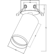 Потолочный светильник Maytoni Ceiling & Wall Focus S C049CL-U-1BMG Золото Черный-6