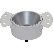 Встраиваемый светильник Maytoni Downlight Share DL051-01-GU10-RD-WS Серебро