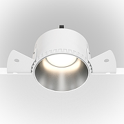 Встраиваемый светильник Maytoni Downlight Share DL051-01-GU10-RD-WS Серебро-1