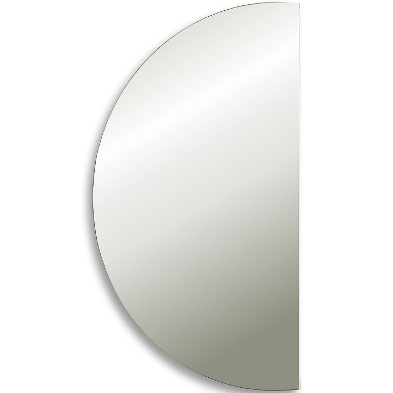 Зеркало Silver Mirrors Пиано 50 LED-00002470 с подсветкой полукруглое