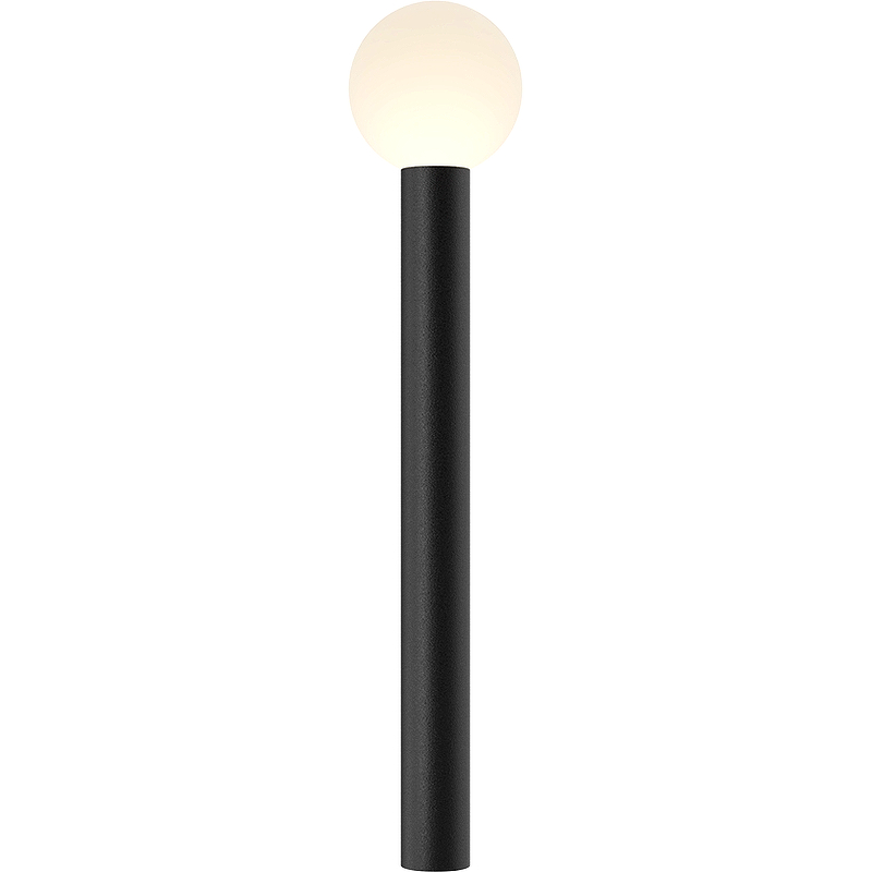 Ландшафтный светильник Maytoni Outdoor Bold O598FL-01B Белый Черный ландшафтный светильник maytoni outdoor bold o598fl 01b белый черный