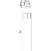 Ландшафтный светильник Maytoni Outdoor Wolseley Road O011FL-L6B Черный-6