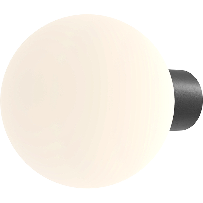 Настенный светильник Maytoni Outdoor Bold O598WL-01B1 Белый Черный светильник накладной нпб e27 100 вт ip54 белый с решеткой sv0102 0005