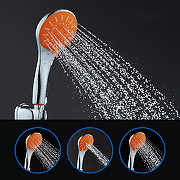 Ручной душ Frap F08-32 Хром Оранжевый-4