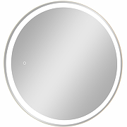 Зеркальный шкаф Континент Torneo White LED 60 МВК069 с подсветкой Белый
