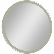Зеркальный шкаф Континент Torneo White LED 60 МВК069 с подсветкой Белый-1