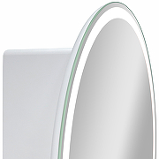 Зеркальный шкаф Континент Torneo White LED 60 МВК069 с подсветкой Белый-3