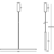 Подвесной светильник Maytoni Pendant Supersymmetry P096PL-L11WK Белый-5