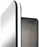 Зеркальный шкаф Континент Eltoro black LED 36 МВК112 с подсветкой Черный-3