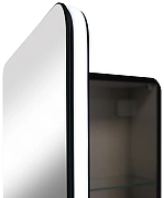 Зеркальный шкаф Континент Eltoro black LED 36 МВК112 с подсветкой Черный-4