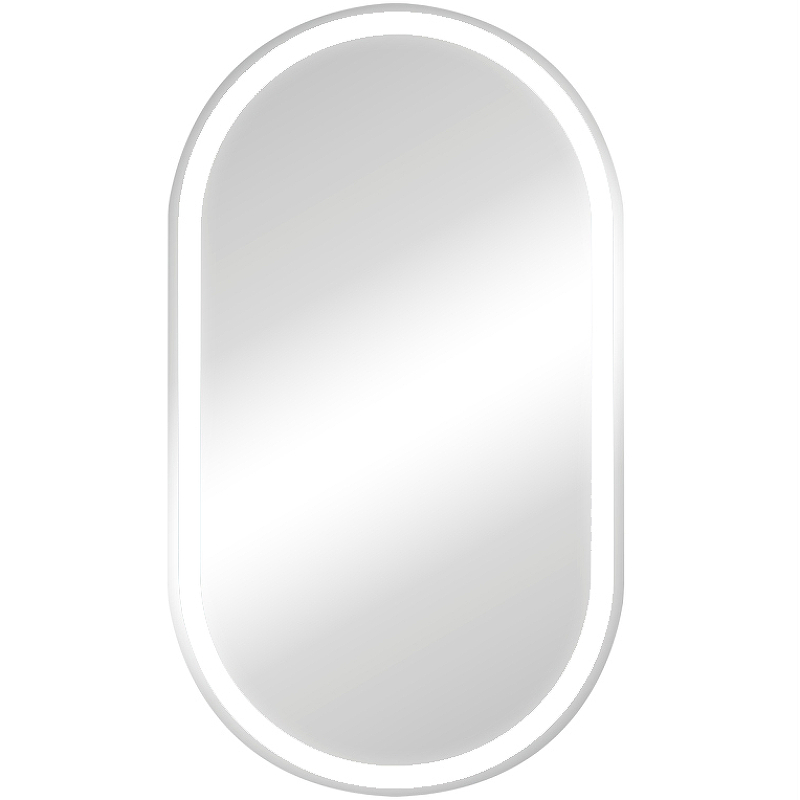 Зеркальный шкаф Континент Elmage white LED 45 МВК047 с подсветкой Белый зеркальный шкаф континент torneo white led 60 мвк069 с подсветкой белый