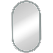 Зеркальный шкаф Континент Elmage white LED 45 МВК047 с подсветкой Белый-1
