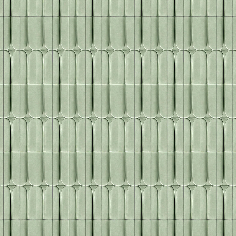 Обои Marburg Shades Iconic 34476 Винил на флизелине (0,53*10,05) Зеленый, Геометрия
