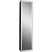 Зеркальный шкаф Континент Mirror Box black Led 40 МВК050 с подсветкой Черный-2