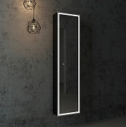 Зеркальный шкаф Континент Mirror Box black Led 40 МВК050 с подсветкой Черный-6