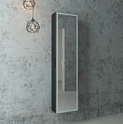 Зеркальный шкаф Континент Mirror Box black Led 40 МВК050 с подсветкой Черный-7