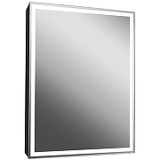 Зеркальный шкаф Континент Mirror Box black Led 60 МВК053 с подсветкой Черный-2