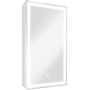 Зеркальный шкаф Континент Allure LED 35 R МВК056 с подсветкой Белый-2