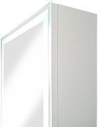Зеркальный шкаф Континент Allure LED 35 R МВК056 с подсветкой Белый-5