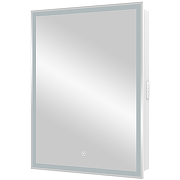 Зеркальный шкаф Континент Allure LED 60 L МВК004 с подсветкой Белый-1