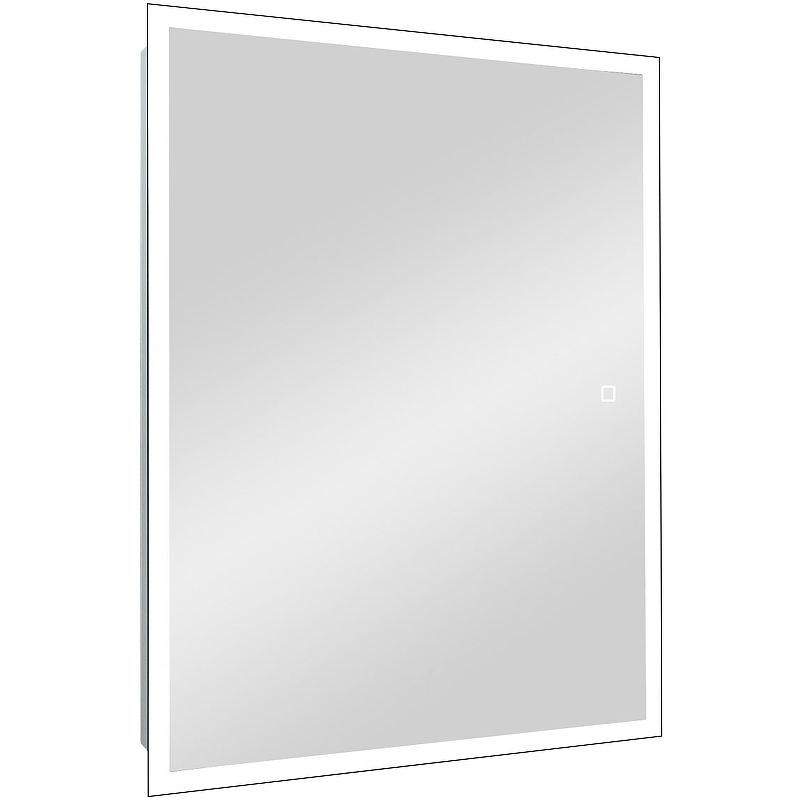 Зеркальный шкаф Континент Reflex LED 60 МВК025 с подсветкой Белый зеркальный шкаф континент emotion led 60 мвк028 с подсветкой белый