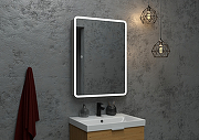 Зеркальный шкаф Континент Emotion LED 60 МВК028 с подсветкой Белый-8