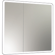 Зеркальный шкаф Континент Emotion LED 80 МВК030 с подсветкой Белый