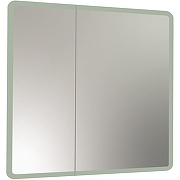 Зеркальный шкаф Континент Emotion LED 80 МВК030 с подсветкой Белый-1