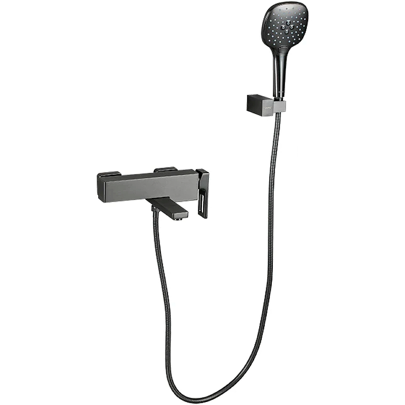 Смеситель для ванны Gappo G17-9 G3217-9 Оружейная сталь смеситель для ванны gappo g17 6 g3217 6 черный матовый