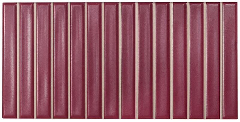 цена Керамическая плитка WOW Sweet Bars Berry Mat 128696 настенная 12,5x25 см