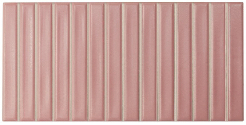 Керамическая плитка WOW Sweet Bars Blush Mat 128693 настенная 12,5x25 см