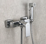 Гигиенический душ со смесителем Frap H71 F2071 Хром-4