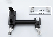 Гигиенический душ со смесителем Frap H801-6 F20801-6 Черный матовый-7