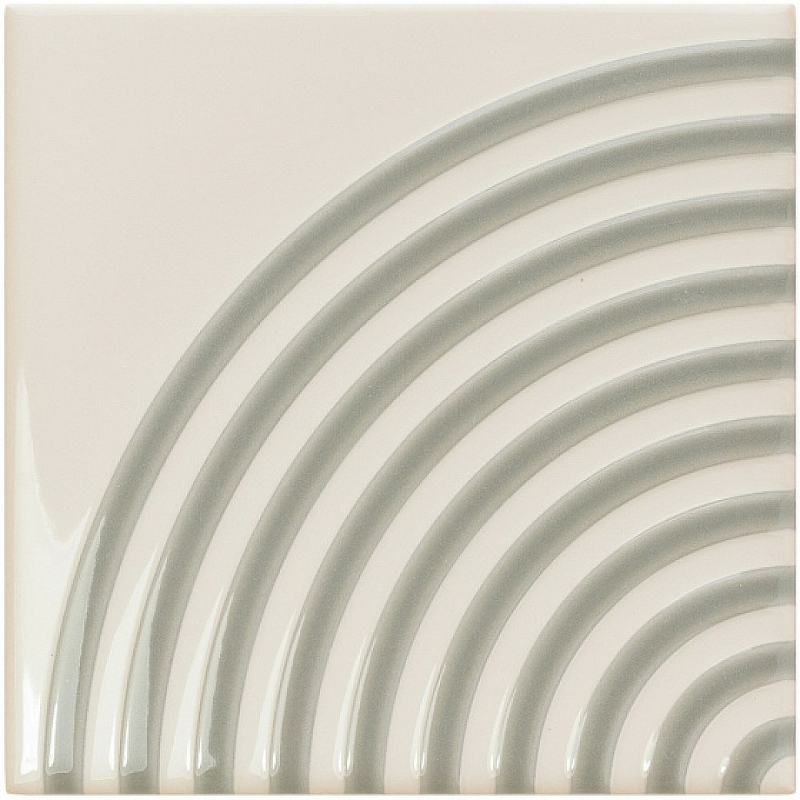 Керамическая плитка WOW Twister TWIST Vapor Mint Grey 129324 настенная 12,5x12,5 см