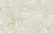 Обои Wiganford by Solo Crystal stone AK20103 Винил на флизелине (1,06*10,05) Белый/Бежевый/Золото, Мрамор-1