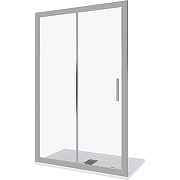 Душевая дверь Good Door Cofe WTW-110-C-CH 110 КФ00028 профиль Хром стекло прозрачное