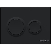 Инсталляция Berges Novum 525 040265 для унитаза с Черной Soft Touch клавишей смыва-6