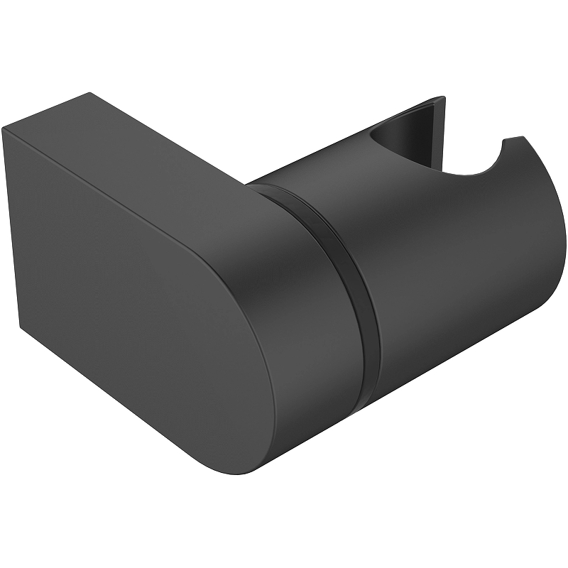 Держатель ручного душа ESKO SH405black Черный матовый держатель для лейки esko sh с регулировкой наклона пластик черный sh405black