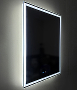 Зеркало BelBagno 100 SPC-GRT-1000-800-LED-TCH-SND с подсветкой с голосовым управлением и подогревом-5