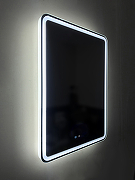 Зеркало BelBagno Marino 60 SPC-MAR-600-800-LED-TCH-SND с подсветкой с голосовым управлением и подогревом-2